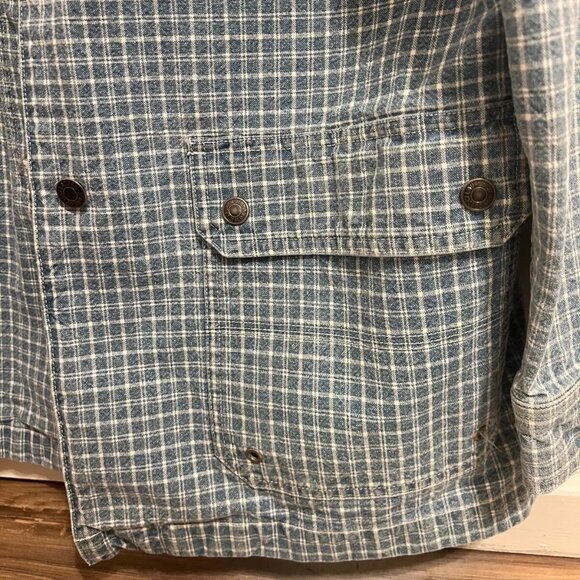 Ralph Lauren (Lauren Jeans Company) Barn Jacket Denim Vintage - Picture 3 of 6